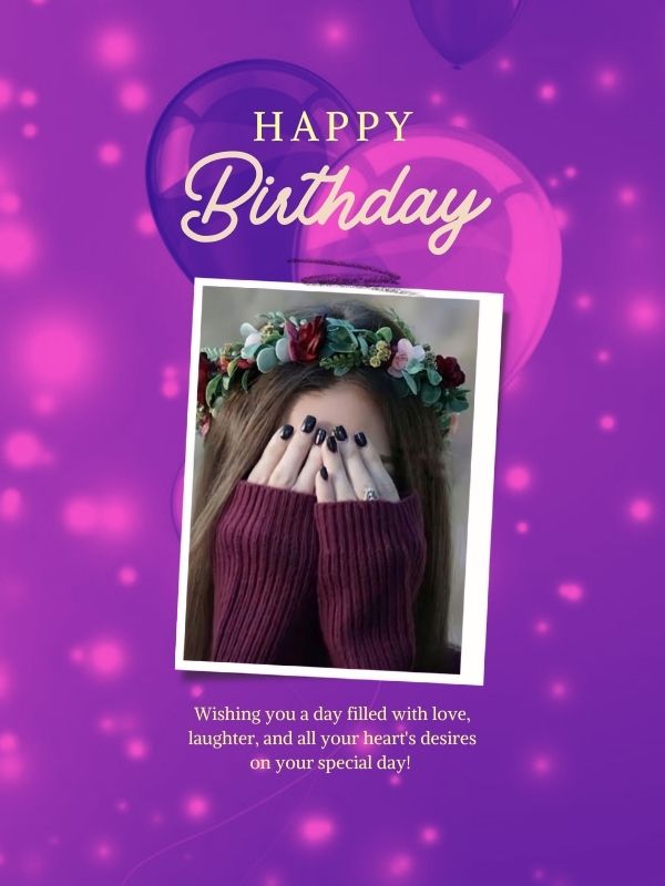 BW3 - Birthday Wishes and images for cut girl